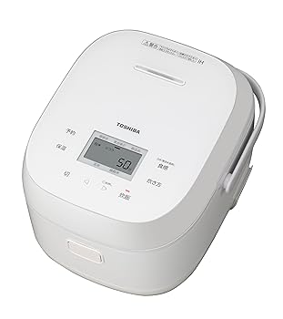 【中古】TOSHIBA(東芝) 炊飯器 5.5合 rice cooker RC-10BHW(W) 白いこと