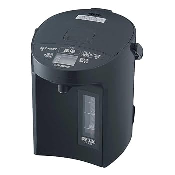 【中古】(人並み外れたに似つかわしい)象印マホービン 灯し火ポット 2.2L ホンブルグ帽黒いこと CV-GD22-BM