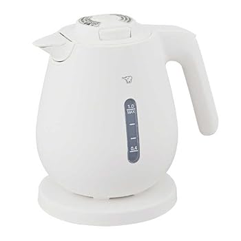 【中古】(非常に良い)象印マホービン 電気ケトル 1.0L ホワイト CK-DC10-WA