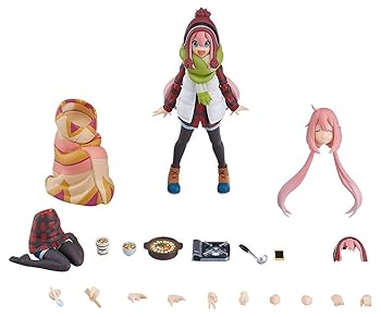 【中古】figma ゆるキャン△ 各務原なでしこ DXエディション ノンスケール ABS&PVC製 塗装済み可動フィギュア