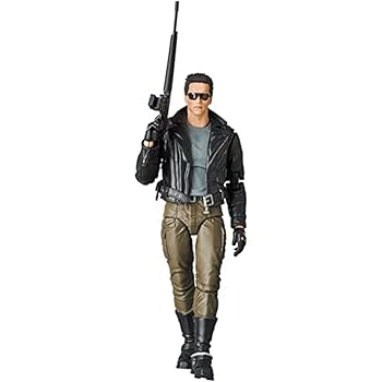 【中古】(非常に良い)MAFEX マフェックス No.176 No. T-800 (The Terminator Ver.) 全高約160mm 塗装済み アクションフィギュア DEC218939