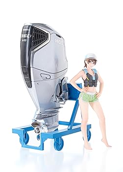 【中古】PLAMAX MF 88 minimum factory みのり with Honda 船外機 BF350 1/20スケール 組み立て式プラモデル
