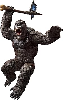 【中古】TAMASHII NATIONS S.H.モンスターアーツ KONG FROM GODZILLA VS. KONG(2021) 約145mm PVC&ABS製 塗装済み可動フィギュア