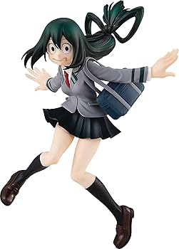 【中古】(非常に良い)POP UP PARADE 僕のヒーローアカデミア 蛙吹梅雨 ノンスケール ABS&PVC製 塗装済み完成品フィギュア TY94374