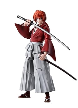 【中古】TAMASHII NATIONS S.H.フィギュアーツ るろうに剣心 -明治剣客浪漫譚- 緋村剣心 約135mm PVC&ABS製 塗装済み可動フィギュア
