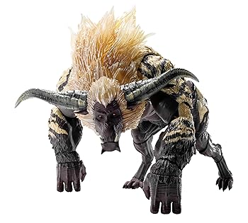 【中古】(非常に良い)TAMASHII NATIONS S.H.モンスターアーツ モンスターハンターシリーズ 激昂したラージャン 約200mm PVC&ABS製 塗装済み可動フィギュア