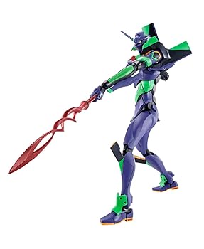【中古】(非常に良い)TAMASHII NATIONS ROBOT魂 シン・エヴァンゲリオン劇場版:? ＜SIDE EVA＞ エヴァンゲリオン初号機+カシウスの槍（リニューアルカラーエディショ