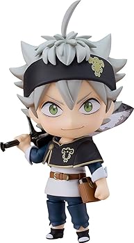 【中古】ねんどろいど ブラッククローバー アスタ ノンスケール プラスチック製 塗装済み可動フィギュア