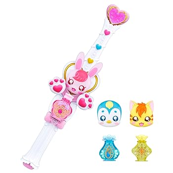 【中古】ヒーリングっどプリキュア キュアタッチ変身ヒーリングステッキDX