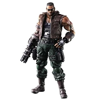 【中古】(非常に良い)ファイナルファンタジーVII リメイク PLAY ARTS改 バレット・ウォーレス Version 2 PVC製 塗装済み可動フィギュア|GoodLifeStore