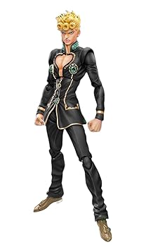 【中古】超像可動 『ジョジョの奇妙な冒険 第5部』 「ジョルノ・ジョバァーナ Ver.BLACK」 約150mm PVC＆ABS&ナイロン 塗装済み可動フィギュア 13,860円