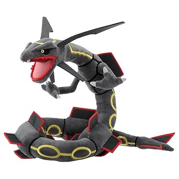 【中古】ポケットモンスター ポケモンぬいぐるみ 黒いレックウザ