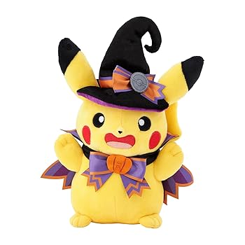 【中古】ポケモンセンターオリジナル ぬいぐるみ Halloween Trick or trick ピカチュウ
