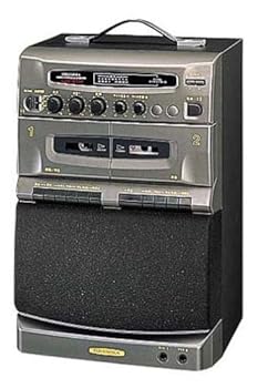【中古】(非常に良い)Denon テープカラオケ ブラック GPK-W110