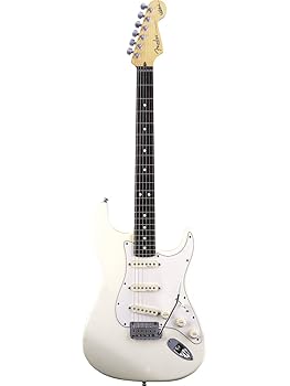 【中古】(非常に良い)Fender エレキギター JEFF BECK STRATOCASTER? OLYMPIC WHITE