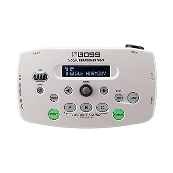 【中古】(非常に良い)BOSS(ボス) Vocal Performer VE-5-WH