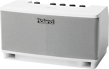 【中古】(非常に良い)Roland ステレオ・モニター・アンプ CUBE Lite MONITOR CUBE-LM-WH