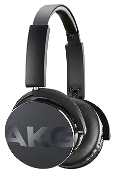 【中古】AKG Y50 密閉型オンイヤーヘッドホン DJスタイル ブラック Y50BLK 【国内正規品】