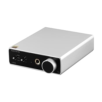 【中古】Topping L30 II NFCA ヘッドホンアンプ 高解像度オーディオ 560mW×2 L30II AMP (シルバー)