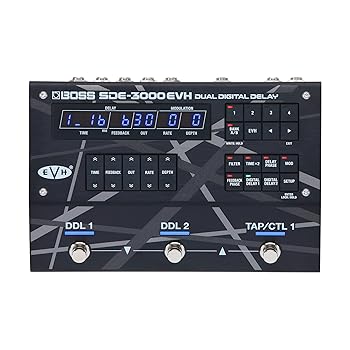 【中古】BOSS/SDE-3000EVH Dual Digital Delay ディレイ SDE3000EVH ボス BOSS EVH Eddie Van Halen｜GoodLifeStore