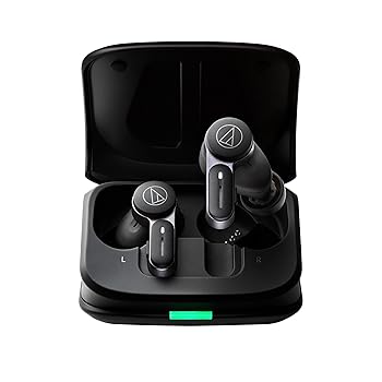 【中古】(非常に良い)オーディオテクニカ ATH-TWX7 ワイヤレスイヤホン bluetooth ノイズキャンセリング 最大約20時間再生 通話品質強化 マルチポイント対応 ノイズキ
