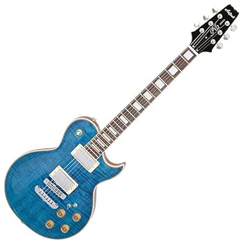 【中古】AriaProII PE-700 SBL See-through Blue フレイムメイプルトップ PEシリーズ レスポールタイプ エレキギター シースルー ブルー