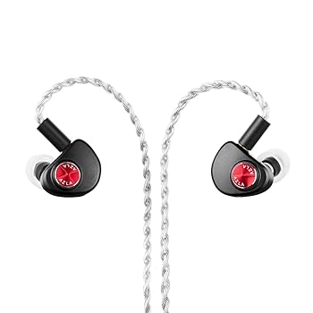 【中古】(非常に良い)AZLA HORIZON II [10mmベリリウムコーティングドライバー搭載イヤホン] アルミハウジング IEM2pinコネクター 3in1マルチプラグ SednaEarfit ORIG