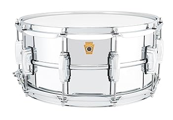 【中古】(非常に良い)ラディック スネアドラム LM402 メタルシェル 【スープラフォニック】 6.5×14インチ