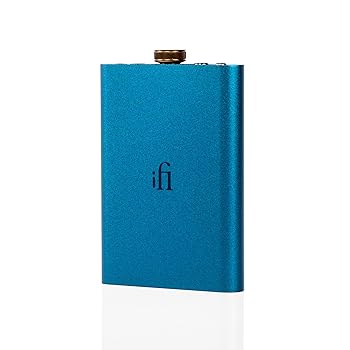 【中古】(非常に良い)iFi-Audio ポータブルヘッドホンアンプ ペトロールブルー hip-dac ［DAC機能対応 /ハイレゾ対応］｜GoodLifeStore