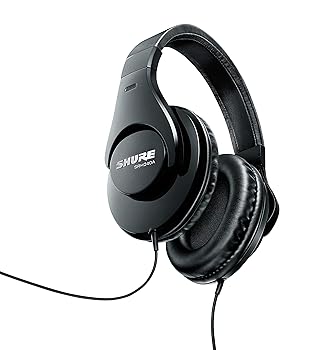 【中古】(非常に良い)SHURE シュア プロクオリティ・ヘッドホン / SRH240A-BK-A ブラック : 密閉型 ホームレコーディング DJ 【国内正規品】 中