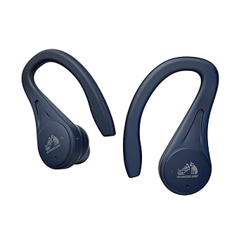 【中古】(非常に良い)JVCケンウッド Victor HAーEC25T ワイヤレスイヤホン bluetooth 耳かけ式 本体質量6.9g(片耳) 最大30時間再生 防水仕様対応 スポーツ向け ブルー