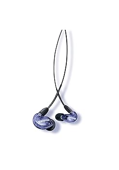 【中古】(非常に良い)SHURE シュア イヤホン : 有線 SE215SPE-PL-A パープル 高遮音性 ゲーム ゲーミング スペシャルエディション カナル型 ワイヤレス変換可(別売) M