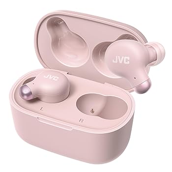 【中古】(非常に良い)JVCケンウッド JVC HA-Z251T-P ワイヤレスイヤホン Bluetooth Ver5.3 ノイズキャンセリング 外音取込み機能 マイク 最大28時間再生 小型 軽量 防｜GoodLifeStore
