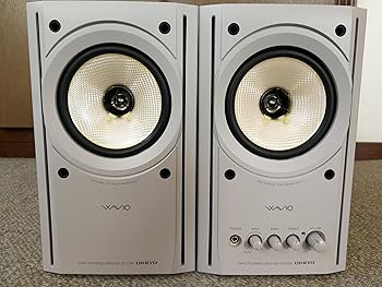 【中古】ONKYO WAVIO 77monitor アンプ内蔵スピーカー 15W+15W GX-77M(W) /ホワイト|GoodLifeStore