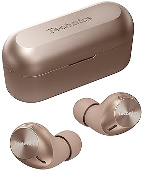 【中古】テクニクス ワイヤレスイヤホン EAH-AZ40-N ローズゴールド bluetooth マルチポイント IPX4 アプリ対応|GoodLifeStore