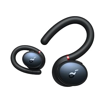 【中古】Anker Soundcore Sport X10（ワイヤレスイヤホン Bluetooth 5.2）【完全ワイヤレスイヤホン / 耳掛け / フック型 / 折りたたみ式 / アクティブノ