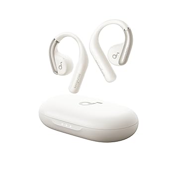 【中古】(非常に良い)Anker Soundcore AeroFit(Bluetooth 5.3)【オープンイヤー型ワイヤレスイヤホン / IP57防塵防水規格/ 最大42時間再生 / マルチポイント接続/PS|GoodLifeStore