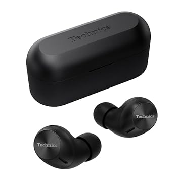 【中古】テクニクス ワイヤレスイヤホン EAH-AZ40M2-K ブラック bluetooth ノイズキャンセリング 3台マルチポイント IPX4 LDAC対応 ハイレゾ音質再生 ア|GoodLifeStore