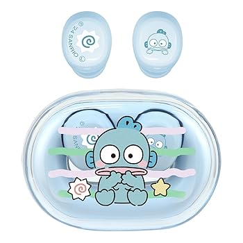 【中古】(非常に良い)グルマンディーズ サンリオキャラクターズ 完全ワイヤレスステレオイヤホン ハンギョドン SANG-458HG