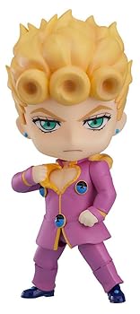 【中古】(非常に良い)ねんどろいど TVアニメ「ジョジョの奇妙な冒険 黄金の風」 ジョルノ ジョバァーナ ノンスケール ABS&PVC製 塗装済みフル可動フィギュア 再販分 M