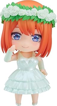 【中古】(非常に良い)ねんどろいど 五等分の花嫁 中野四葉 ウエディングドレスVer. ノンスケール プラスチック製 塗装済み可動フィギュア