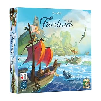 【中古】(非常に良い)シーモンジャパン(CmonJapan) ボードゲーム ファーショア 1～4人用