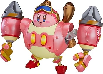 【中古】(非常に良い)ねんどろいどもあ 星のカービィ ロボボプラネット ロボボアーマー＆カービィ ノンスケール プラスチック製塗装済み可動フィギュア 二次再販