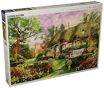 【中古】1000天下太平 謎合わせ マザーズ庭園(50x75糎)