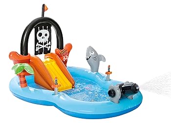 【中古】(非常に良い)INTEX(インテックス) プール パイレーツプレイセンター 246&times;193&times;150cm 57168 [日本正規品]｜GoodLifeStore