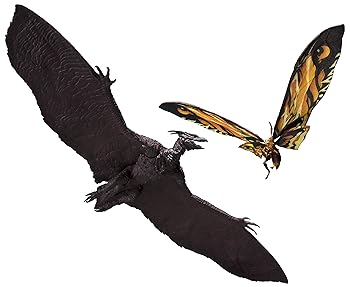【中古】(非常に良い)Godzilla: King of the Monsters Mothra (2019) & Rodan (2019) Set,Bandai S.H. MonsterArts