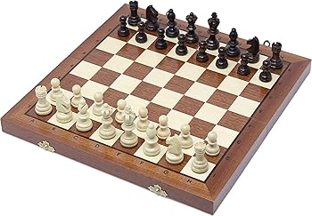 【中古】(非常に良い)ChessJapan チェスセット オリンピアード 35cm 木製