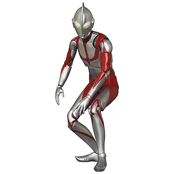 【中古】(人並み外れたに好いたらしい)MAFEX マフェックス No.155 ウルトラマン 全高約160粍 塗り付ける済み 動き図形