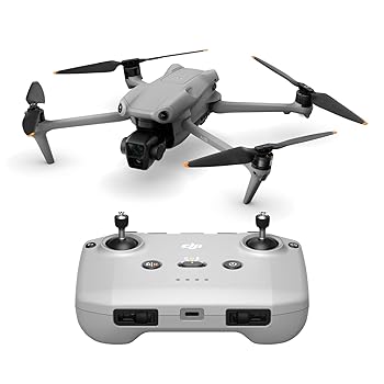 【中古】(非常に良い)DJI ドローン Air 3（DJI RC-N2付属）【Remote ID対応】ドローン 撮影 ドローンカメラ 中望遠 & 広角の2つのメインカメラ搭載 最大飛行時間46分
