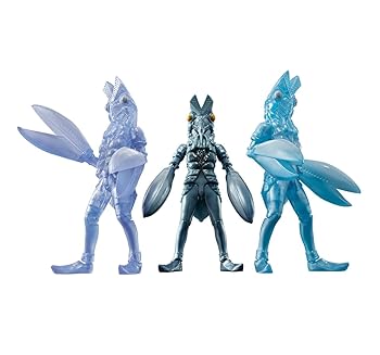 【中古】[バンダイ(BANDAI)] ウルトラアクションフィギュア バルタン星人 分身カラーセット